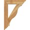 Ekena Millwork Funston Traditional Rough Sawn Bracket, Western Red Cedar, 4"W x 22"D x 30"H BKT04X22X30FST01RWR - alternate 2